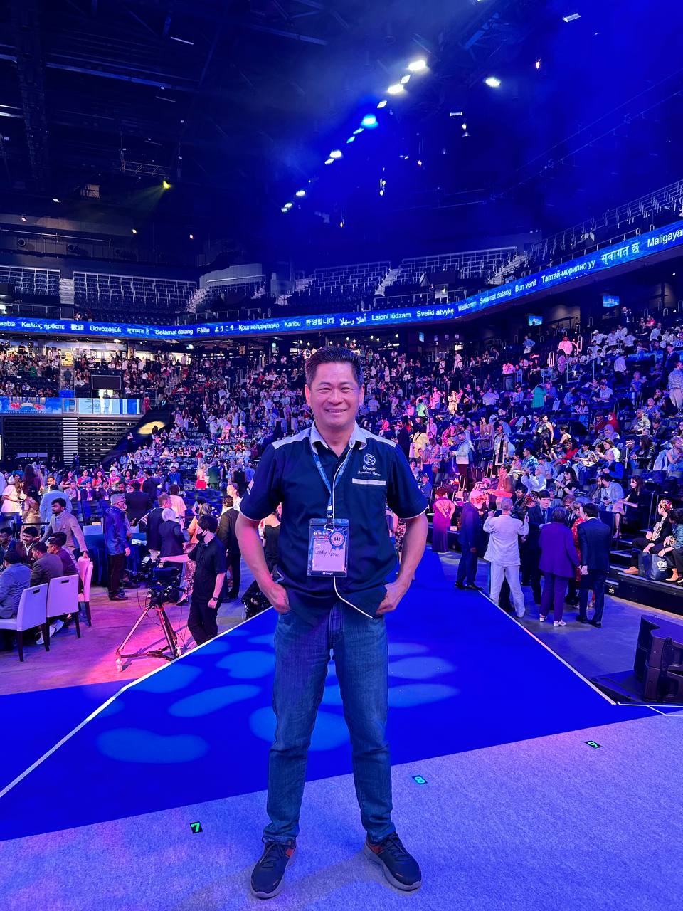 Major arena convention event